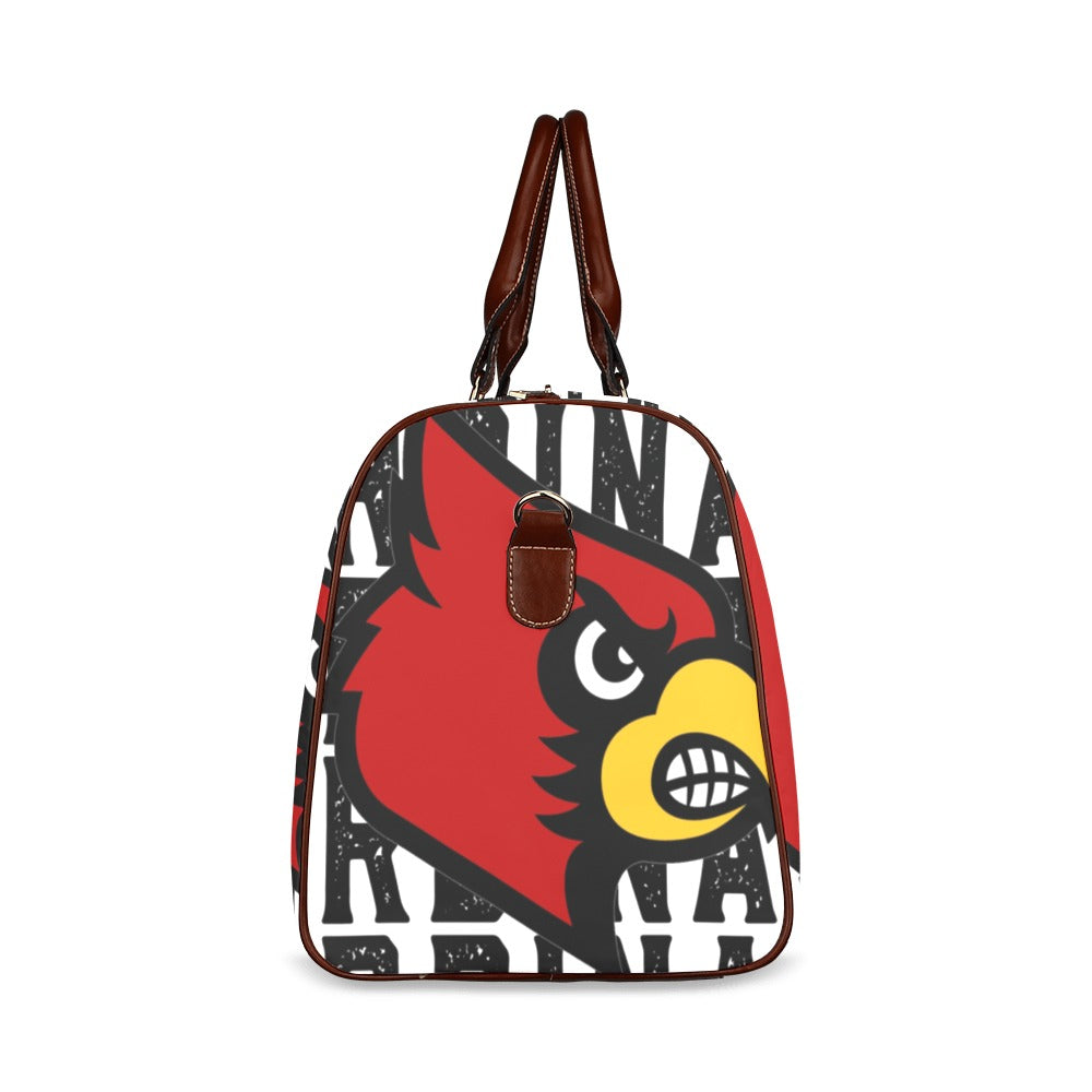 CardinalsRepeatJPG Waterproof Travel Bag/Large (Model 1639)