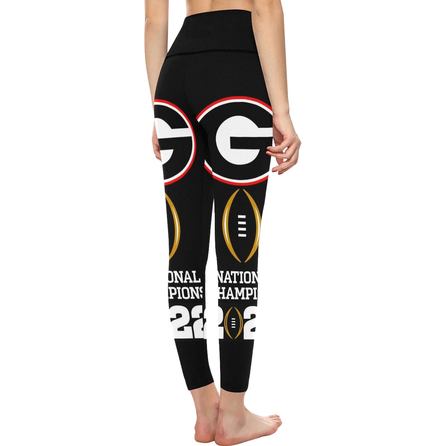 THOMAS Women's All Over Print High-Waisted Leggings (Model L36)
