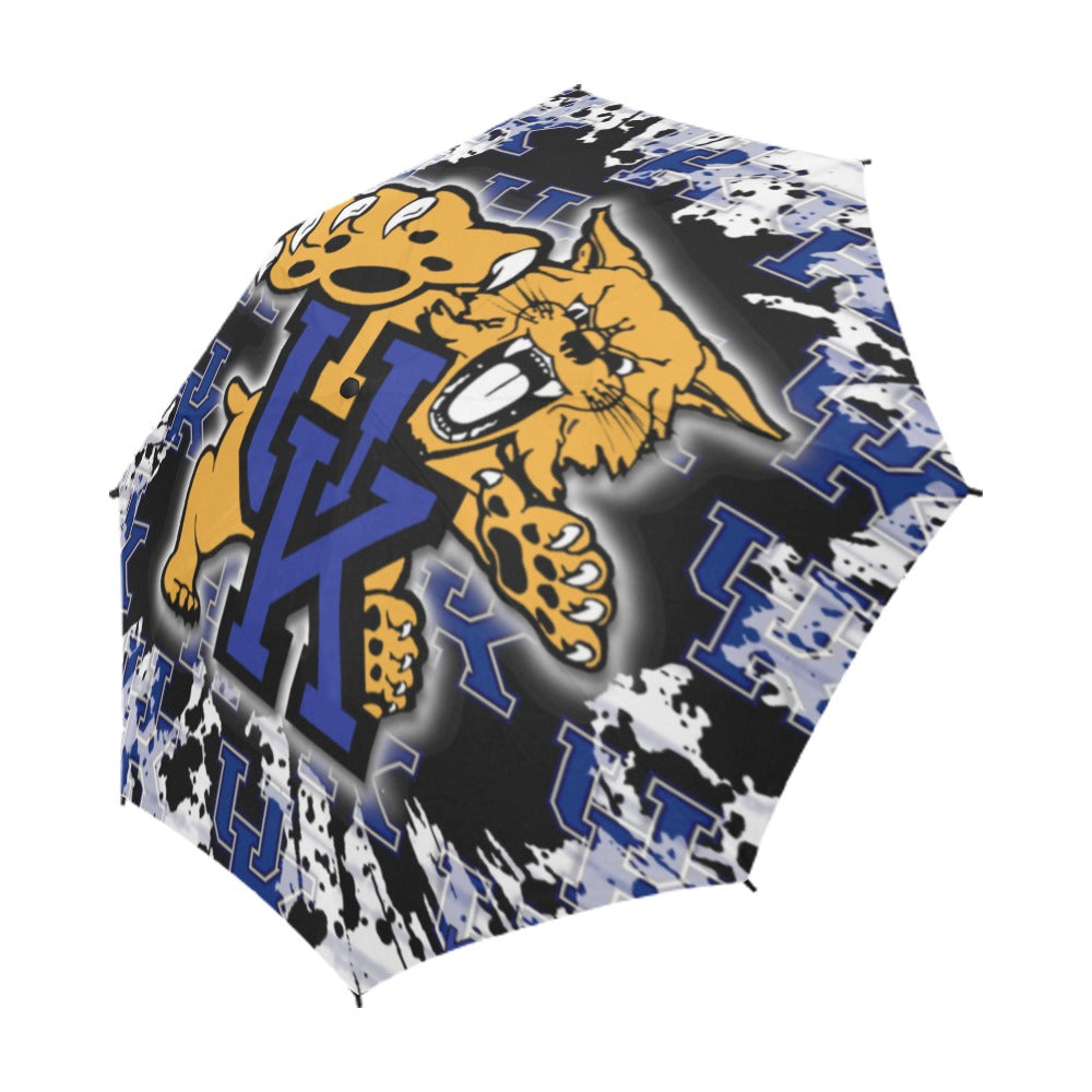 KentuckyWildCats Semi-Automatic Foldable Umbrella (Model U05)