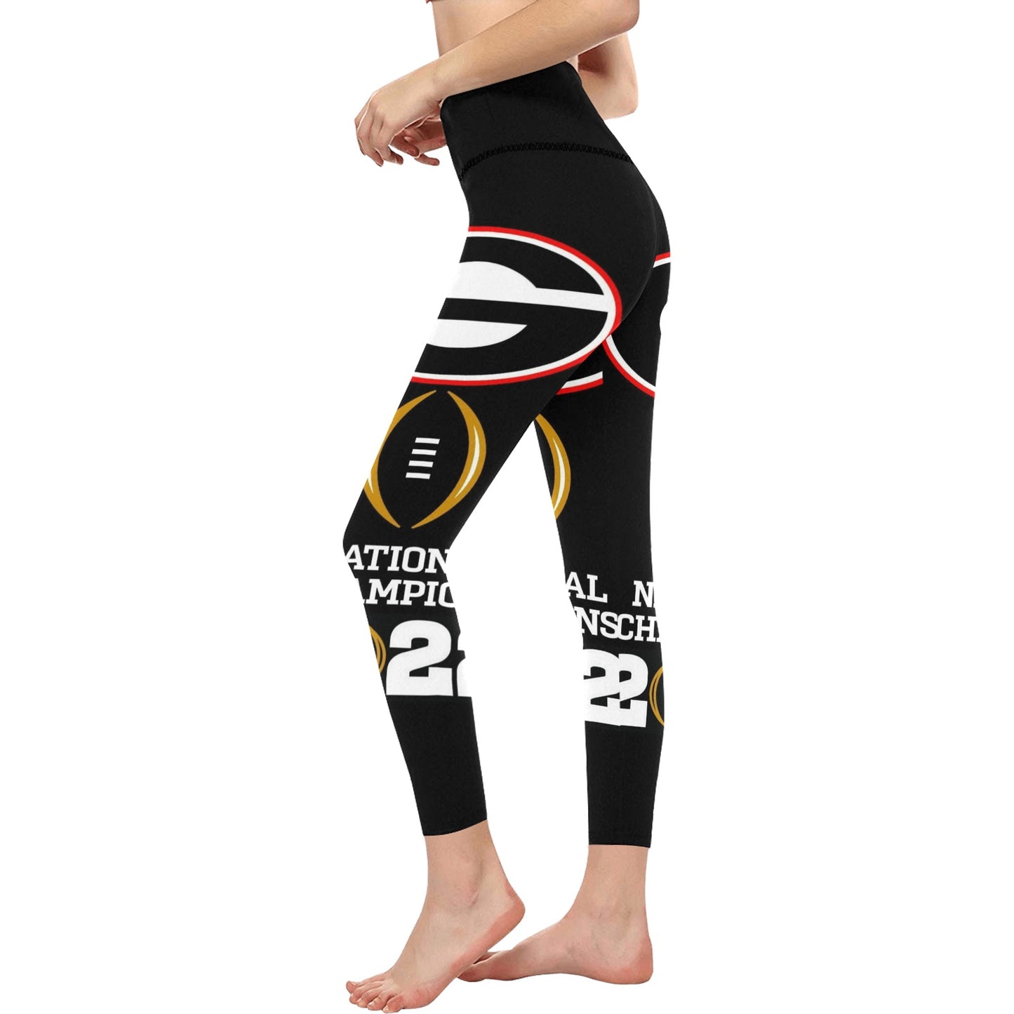 THOMAS Women's All Over Print High-Waisted Leggings (Model L36)