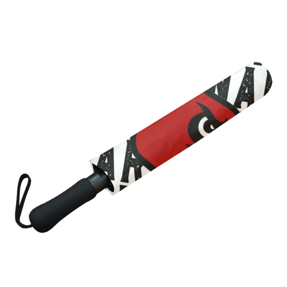 CardinalsRepeatJPG Semi-Automatic Foldable Umbrella (Model U05)