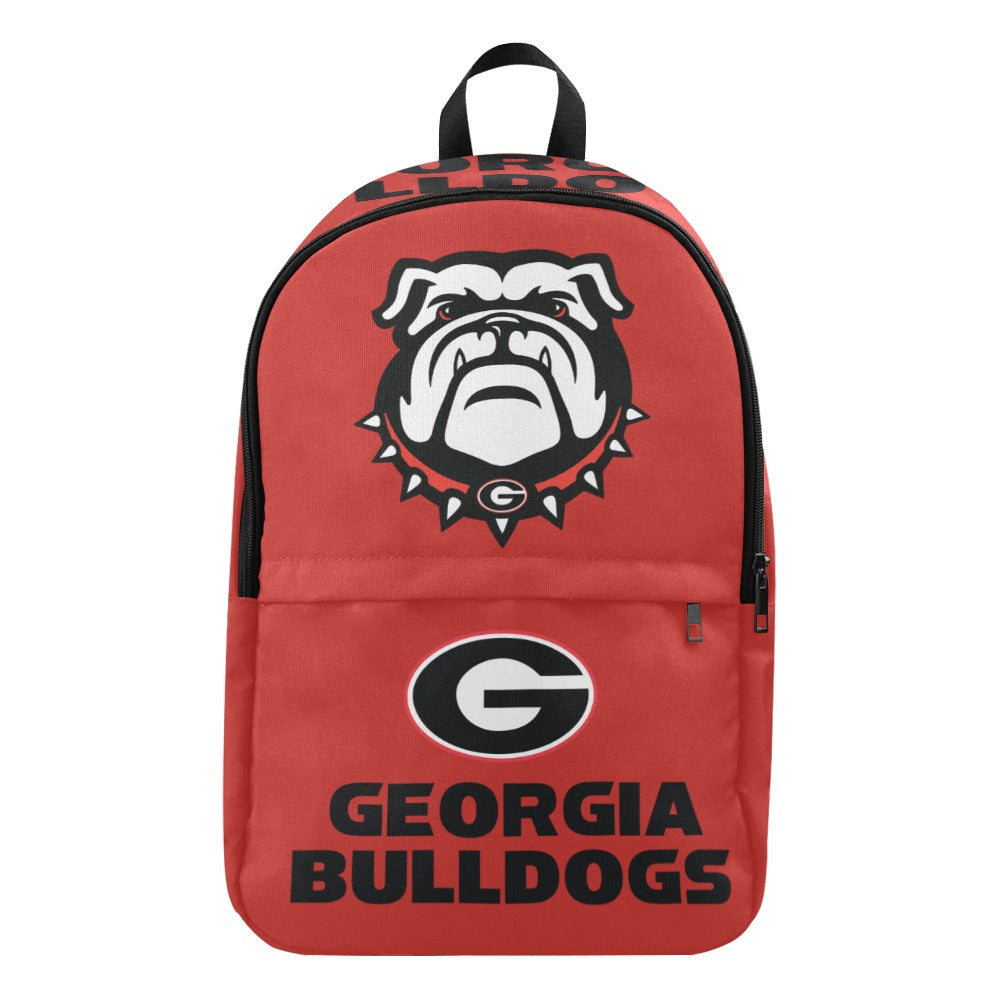 georgia bulldogs Fabric Backpack for Adult (Model 1659)