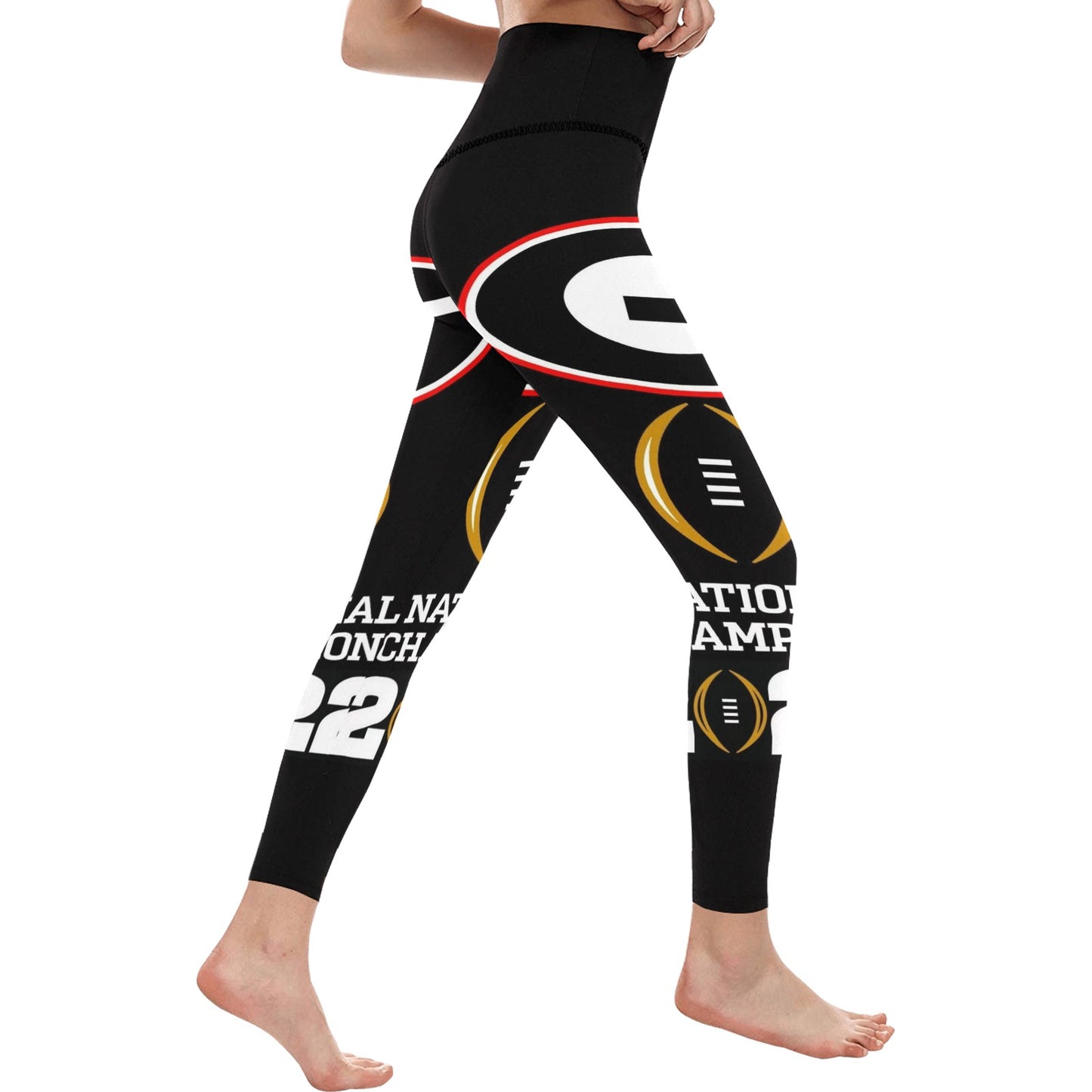 THOMAS Women's All Over Print High-Waisted Leggings (Model L36)