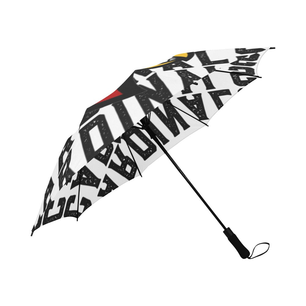 CardinalsRepeatJPG Semi-Automatic Foldable Umbrella (Model U05)