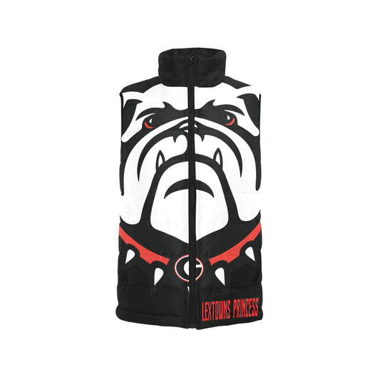 georgia bulldogs Men's Padded Vest Jacket (Model H44)