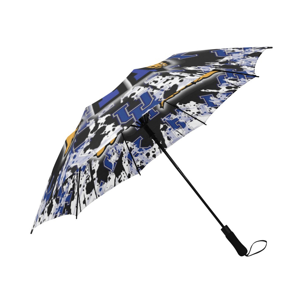 KentuckyWildCats Semi-Automatic Foldable Umbrella (Model U05)