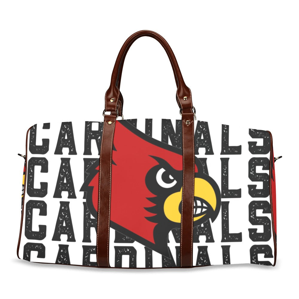 CardinalsRepeatJPG Waterproof Travel Bag/Large (Model 1639)