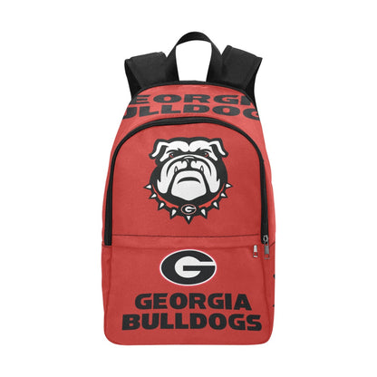 georgia bulldogs Fabric Backpack for Adult (Model 1659)