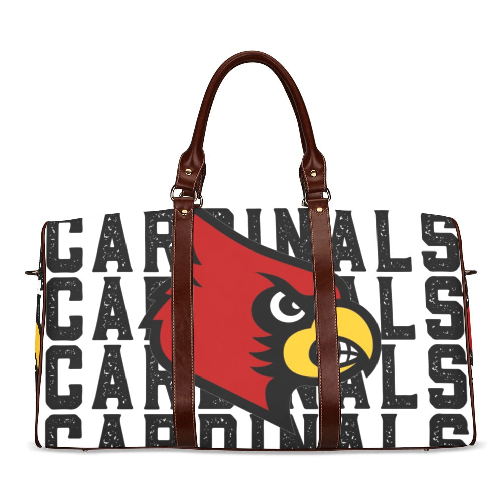 CardinalsRepeatJPG Waterproof Travel Bag/Large (Model 1639)