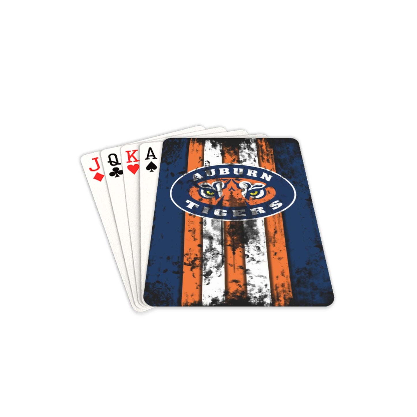 Auburn Tigers 2 Playing Cards 2.5"x3.5"