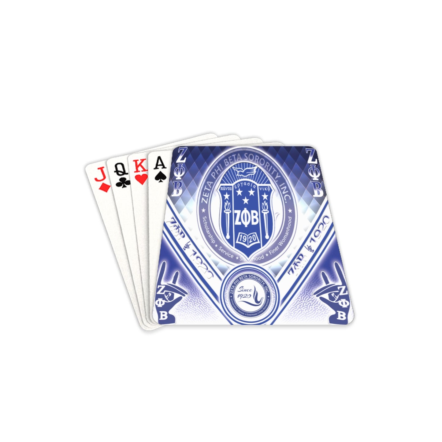 38P Playing Cards 2.5"x3.5"
