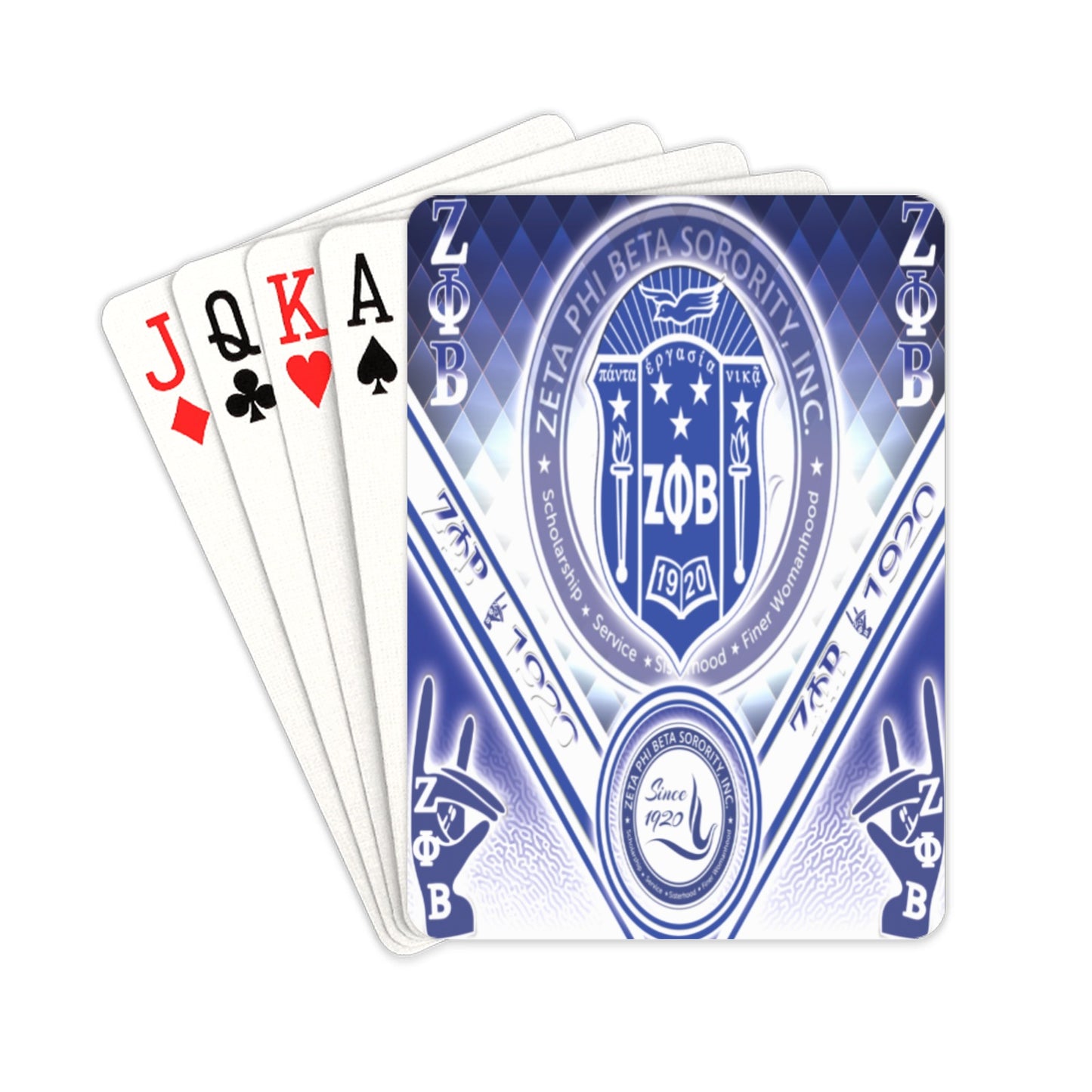 38P Playing Cards 2.5"x3.5"