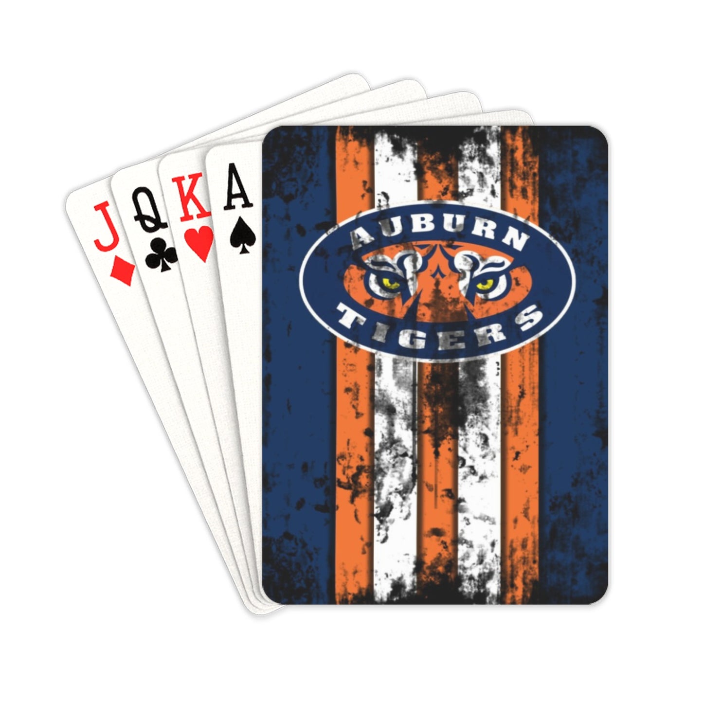 Auburn Tigers 2 Playing Cards 2.5"x3.5"